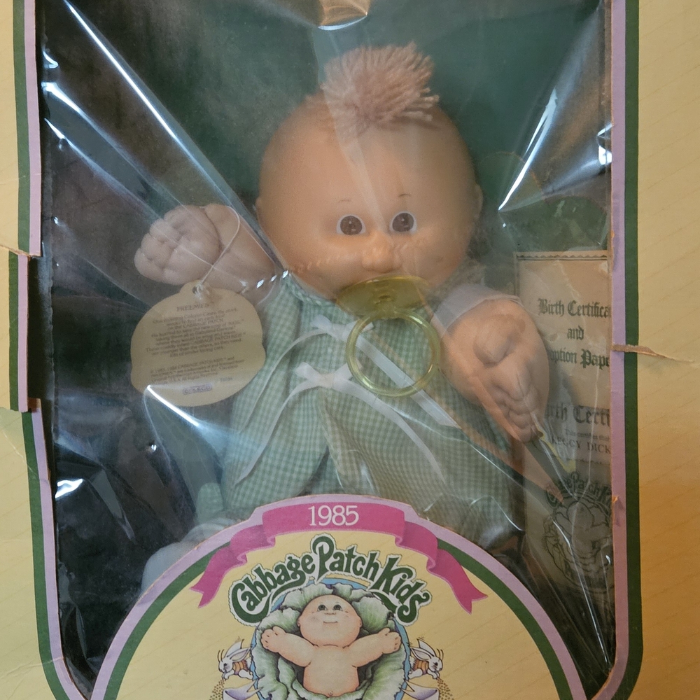 Cabbage Patch Kids Doll in Green Outfit